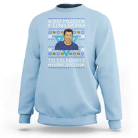 Funny So Much Funukah To Celebrate Hanukkah Sandler Sweatshirt - Wonder Print Shop
