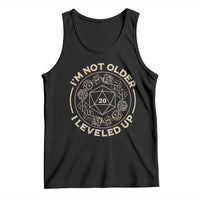 Funny RPG Gamer I'm Not Older I Leveled Up Tank Top Vintage D20 Tabletop Dice - Wonder Print Shop