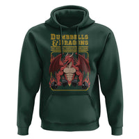 Funny RPG Workout Gym Nerd Hoodie Dumbbells And Dragons The Original Swoleplaying Game - Wonder Print Shop