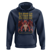 Funny RPG Workout Gym Nerd Hoodie Dumbbells And Dragons The Original Swoleplaying Game - Wonder Print Shop
