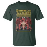 Funny RPG Workout Gym Nerd T Shirt Dumbbells And Dragons The Original Swoleplaying Game - Wonder Print Shop