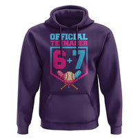 Funny 67 Baseball 13th Birthday Hoodie Ice Cream Drip 13th Bday Official Teenager