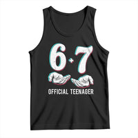 Funny 67 13th Birthday Tank Top 6 7 Thirteen Year Old Official Teenager Hands - Wonder Print Shop