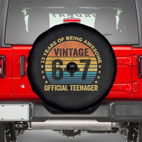 Funny 67 13th Birthday Spare Tire Cover Official Teenager 13 Years Of Being Awesome - Wonder Print Shop