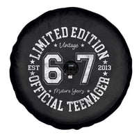 Funny 67 13th Birthday Spare Tire Cover Est 2013 Limited Edition Official Teenager