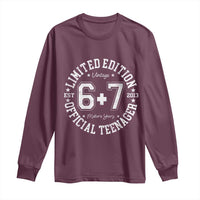 Funny 67 13th Birthday Long Sleeve Shirt Est 2013 Limited Edition Official Teenager