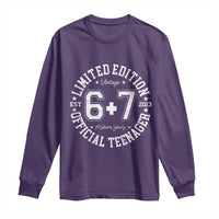 Funny 67 13th Birthday Long Sleeve Shirt Est 2013 Limited Edition Official Teenager