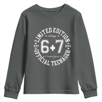 Funny 67 13th Birthday Youth Sweatshirt Est 2013 Limited Edition Official Teenager