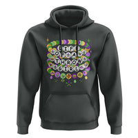 Funny Mardi Gras Throw Girl Life Hoodie Friendship Bracelet Beads