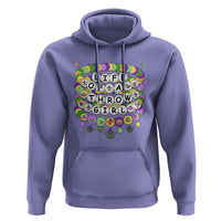 Funny Mardi Gras Throw Girl Life Hoodie Friendship Bracelet Beads