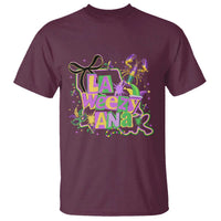 Funny Mardi Gras La Weezy Ana T Shirt New Orleans Festival Louisiana Map