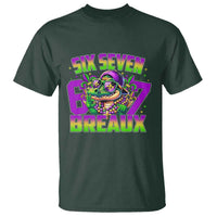 Mardi Gras Six Seven Breaux T Shirt Funny Mardigator Alligator 6 7 Meme