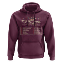 250 Year Timeline 1776 2026 Patriotic Historical Anniversary Hoodie