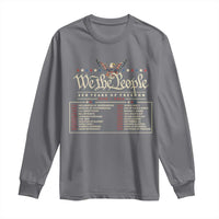 250 Year Timeline 1776 2026 Patriotic Historical Anniversary Long Sleeve Shirt