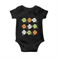 Funny Skibidi Rizz St Patrick's Day Baby Onesie Shamrock Clover Candy Rizzler Meme