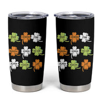 Funny Skibidi Rizz St Patrick's Day Tumbler Cup Shamrock Clover Candy Rizzler Meme