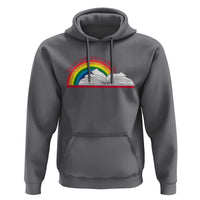 Take A Look It's In A Book Hoodie Reader Lover Librarian Rainbow