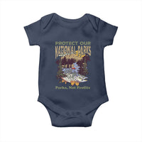 Protect Our National Parks Not Profits Baby Onesie Keep Wild Nature Fish Forest