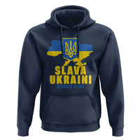 Slava Ukraini Heroyam Slava Hoodie Vintage Ukrainian Flag
