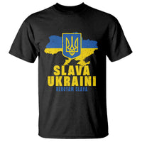 Slava Ukraini Heroyam Slava T Shirt Vintage Ukrainian Flag