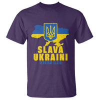 Slava Ukraini Heroyam Slava T Shirt Vintage Ukrainian Flag