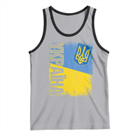 Ukraine Pride Ykpaiha Tank Top Vintage Ukrainian Flag