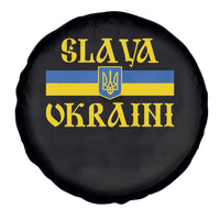 Ukraine Pride Slava Ukraini Spare Tire Cover Vintage Ukrainian Flag