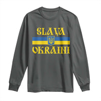 Ukraine Pride Slava Ukraini Long Sleeve Shirt Vintage Ukrainian Flag
