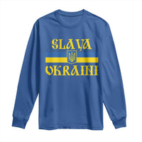 Ukraine Pride Slava Ukraini Long Sleeve Shirt Vintage Ukrainian Flag