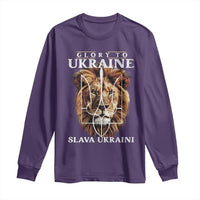 Glory To Ukraine Slava Ukraini Long Sleeve Shirt Lion King