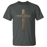 Christian Easter Resurrection Day Tetelestai Religious Cross T Shirt