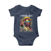 Funny Yolo Lol Jk BRB Christian Easter Baby Onesie Resurrection Jesus