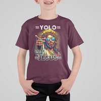 Funny Yolo Lol Jk BRB Christian Easter T Shirt For Kid Resurrection Jesus