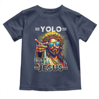Funny Yolo Lol Jk BRB Christian Easter Toddler T Shirt Resurrection Jesus