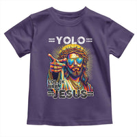 Funny Yolo Lol Jk BRB Christian Easter Toddler T Shirt Resurrection Jesus