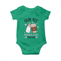 Funny Our First Mother's Day Together Baby Onesie Mom And Baby Matching