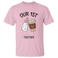 Funny Our First Mother's Day Together T Shirt Mom And Baby Matching
