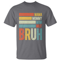 Funny Mama Mommy Mom Milf Bruh T Shirt Mother's Day Vintage Stripes