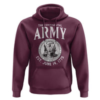 Continental Army America Independence Revolutionary War Seal Hoodie
