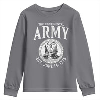 Continental Army America Independence Revolutionary War Seal Youth Sweatshirt