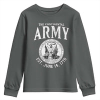 Continental Army America Independence Revolutionary War Seal Youth Sweatshirt