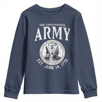 Continental Army America Independence Revolutionary War Seal Youth Sweatshirt