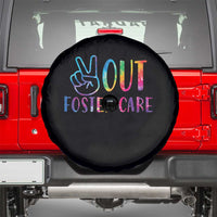 Adoption Foster Parents Spare Tire Cover Peace Out Foster Care