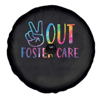Adoption Foster Parents Spare Tire Cover Peace Out Foster Care