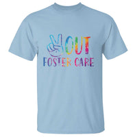 Adoption Foster Parents T Shirt Peace Out Foster Care