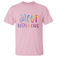 Adoption Foster Parents T Shirt Peace Out Foster Care