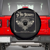 Funny Skull Moth Spare Tire Cover There Is No Beauty Without Some Strangeness Edgar Poe