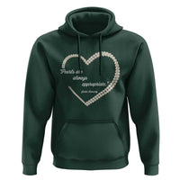 Pearls Are Always Appropriate Hoodie Jacqueline Kennedy Quotes