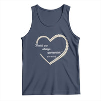 Pearls Are Always Appropriate Tank Top Jacqueline Kennedy Quotes