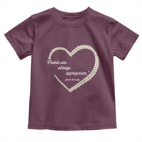 Pearls Are Always Appropriate Toddler T Shirt Jacqueline Kennedy Quotes